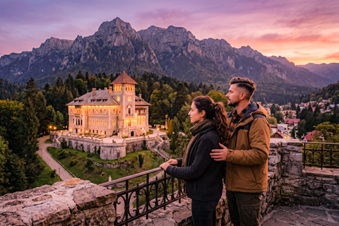 From Bucharest: Dracula's Castle, Peles Castle & Brasov Trip MINIVAN - Dracula's Castle, Peles Castle & Brasov Trip