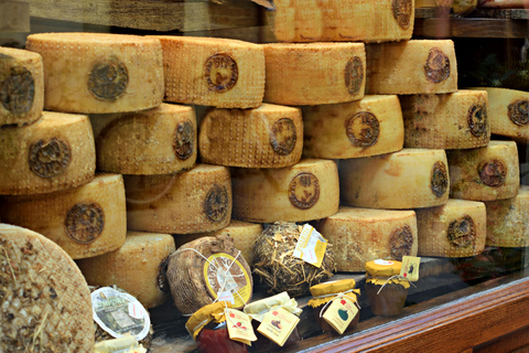 Florence: Monteriggioni & Val d'Orcia Optional Wine Tasting Classic Option in Portuguese