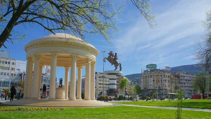 skopje 4hour walking tour