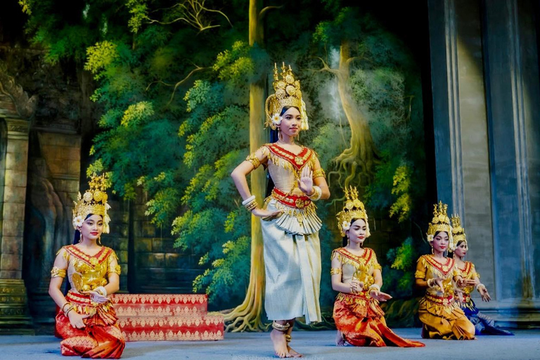 Siem Reap: Apsara Dance Show with Buffet Dinner &amp; Tuk-Tuk...