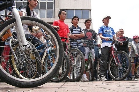 Bogota fietstourStandaard Optie