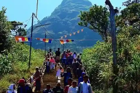 Depuis Hatton : Randonnée au lever du soleil à Adam's Peak avec transfert à l'hôtel