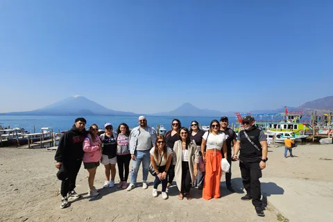 FROM PANAJACHEL VISITING VILLAGES OF ATITLAN BY BOAT