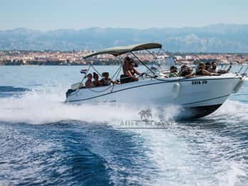 Zadar: 3-Stop Blaue Lagune & Schnorchelkreuzfahrt mit Getränken