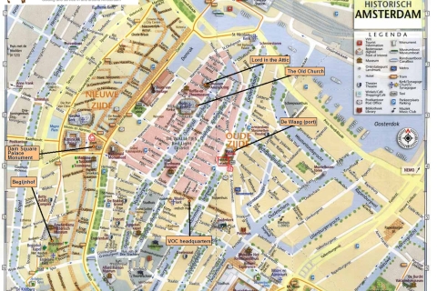 Historyczna Amsterdamska 2-godzinna prywatna wycieczka z lokalnym przewodnikiem2-godzinna wycieczka