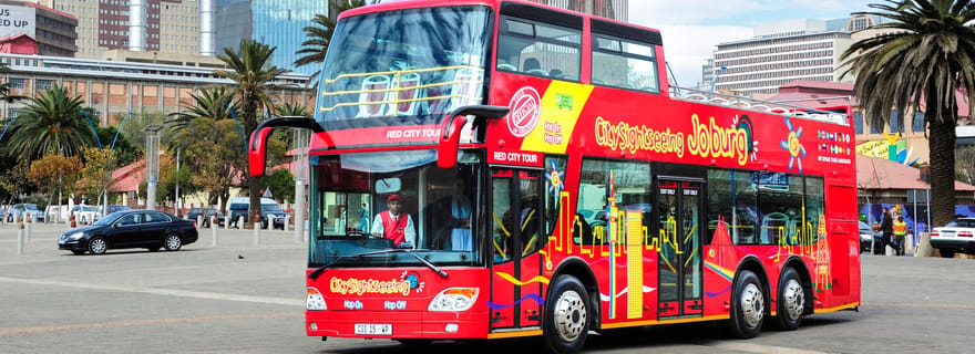 Johannesburg: Tour in autobus Hop-on Hop-off con tour opzionale di Soweto
