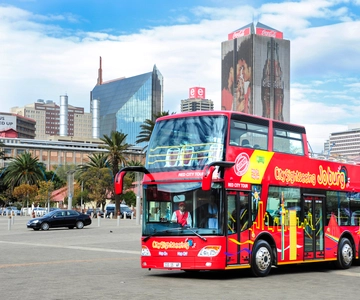 Johannesburg: Rundtur med hop-on hop-off-buss med valfri Soweto-tur