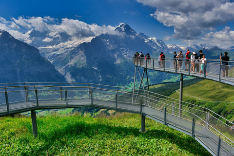 Tour privado de un día de Lucerna a Interlaken y Grindelwald