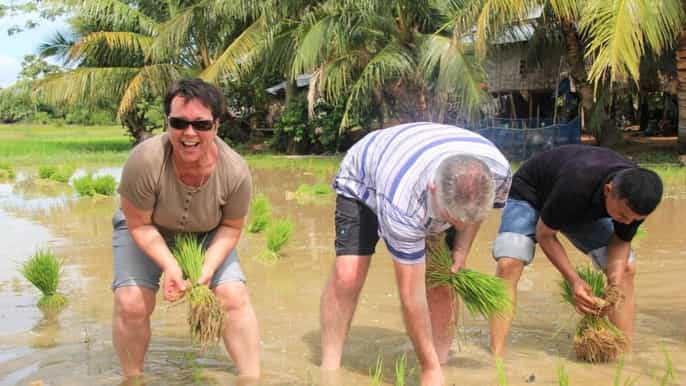 day in a life cambodian village experience