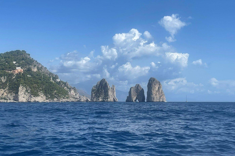 Från Sorrento: båttur till Capri med fri tid på ön