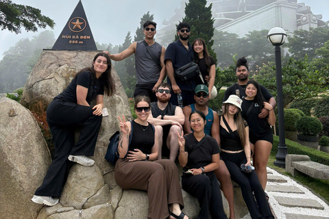 HCMC: Cu Chi Tunnels, Black Virgin Mountain & Cao Dai Temple Cu Chi Tunnels: Half Day Tour by Premium Van max 11