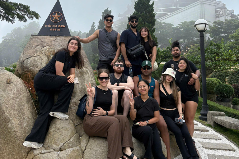 HCMC: Cu Chi Tunnels, Black Virgin Mountain & Cao Dai Temple Cu Chi Tunnels: Half Day Tour by Premium Van max 11