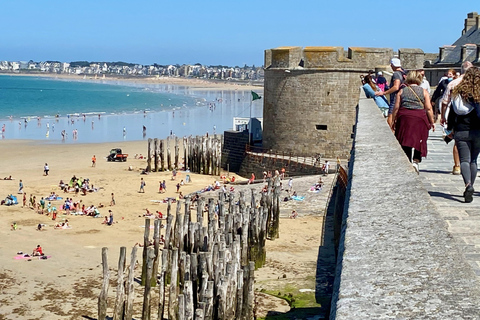 Mont Saint-Michel Normandia Bretanha Mercedes de 2 dias privativoGuiado ao vivo