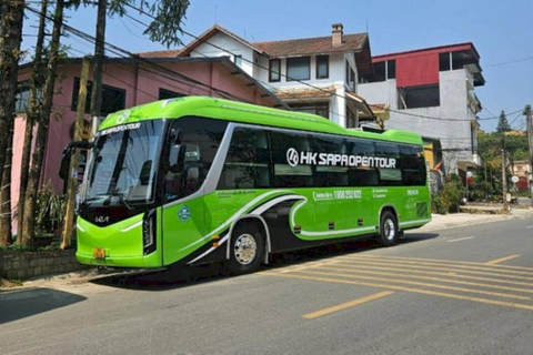 Von Hanoi: Genieße den direkten Bustransfer von/nach SapaVon Sapa nach Hanoi (Einzelkabine)