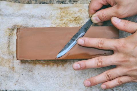 Authentic knife making experience at a blacksmith in Kyoto