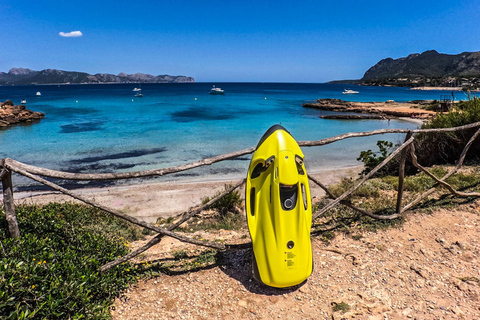 Can Picafort: Excursión Privada en Barco - Snorkeling-Playa-CuevasCan Picafort: Tour en barco privado 10:00 &amp; 15:00 pP