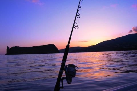 Ponta Delgada: aventura de pesca deportiva de medio día de 4 horasPonta Delgada: aventura de pesca deportiva de medio día