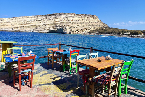 Matala Beach +Caves,Phaistos Palace & Southern Charm Private