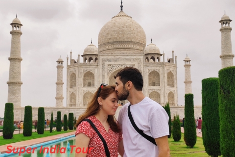 Desde Delhi: Excursión Privada al Taj Mahal al Amanecer con el Fuerte de Agra