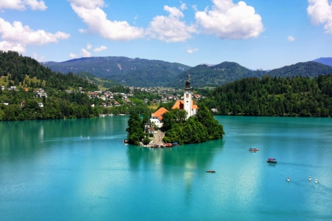Vanuit Ljubljana: Rondleiding over het meer van Bled en het kasteel van Bled