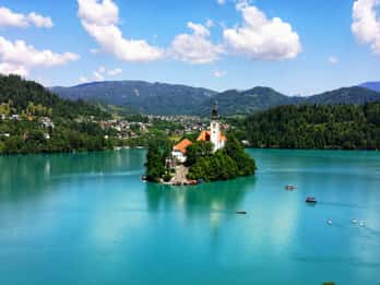 Vanuit Ljubljana: Rondleiding over het meer van Bled