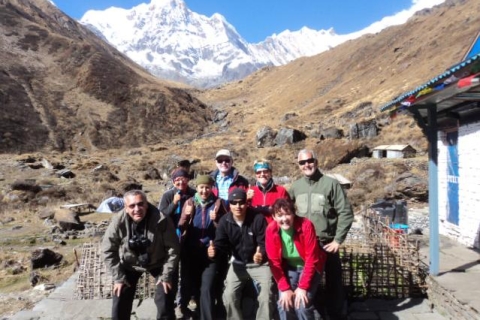 10-daagse Annapurna Base Camp Trek vanuit Pokhara