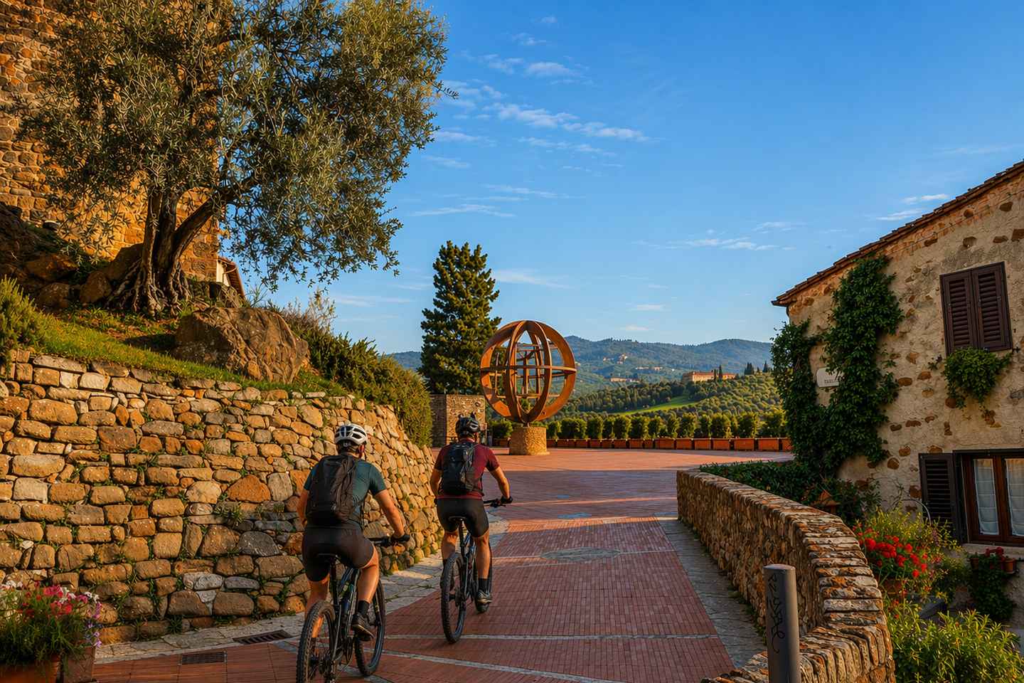 Vinci Countryside: eBike Tour Virtual-guided