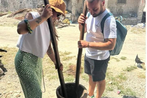 桑给巴尔：穆尤尼村之旅和姆滕德海滩放松体验私人观光（含接送服务）