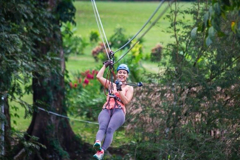 Belize: Jungle Canopy Zipline &amp; Waterfall Rappelling