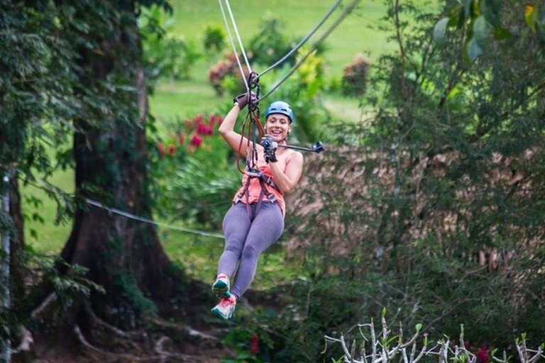 Belize: Jungle Canopy Zipline &amp; Waterfall Rappelling