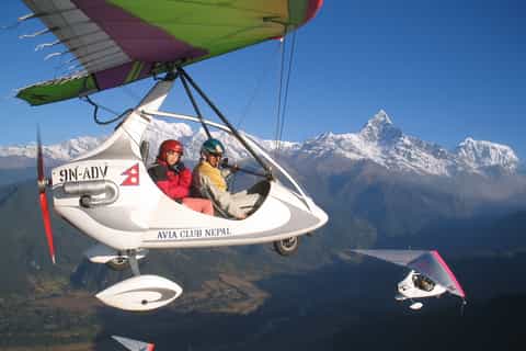 1 Hour Ultra Light Flight in the Himalayas