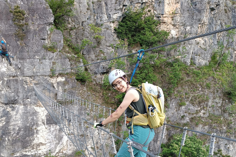 Anguane Ferrata: mountaineering park