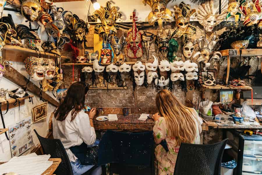 Venedig: Workshop Karnevalsmasken. Foto: GetYourGuide