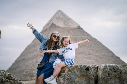 Hurghada to Cairo: Pyramids & Museum for First-Time Visitors Option 2 - The Grand Egyptian Museum (GEM) and Giza Pyramids