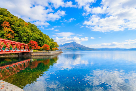 From Sapporo: Hoheikyo Dam, Jozankei & Lake Shikotsu Tour Shared Tour, Meet at Sapporo Station