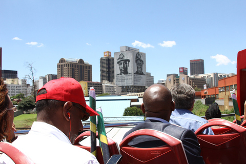 Johannesburg : billet de bus à arrêts multiples et visite facultative de SowetoJohannesbourg : billet de bus à arrêts multiples 1 jour