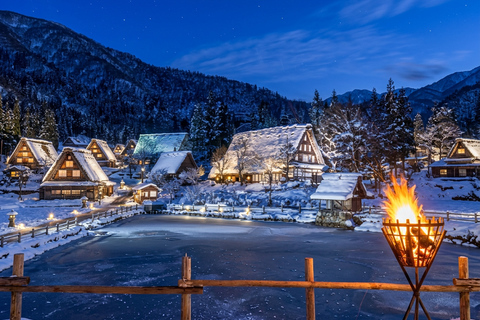 Nagoya: 2027 Winter Shirakawago Light-Up & Takayama Day Tour