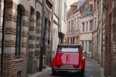 Lille Stadstour met Citroen 2CV Cabriolet (Eend)