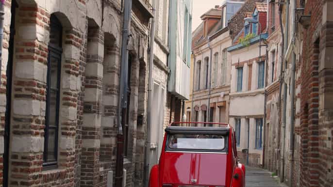 lille driving tour by convertible citroen 2cv