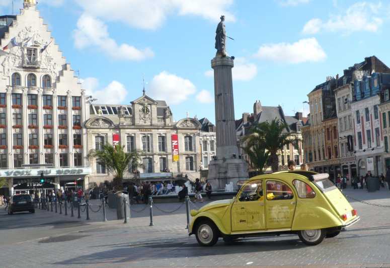 Lille Driving Tour by Convertible Citroen 2CV