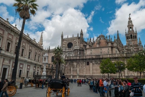De Madrid: visite guidée des joyaux de l'Andalousie de 5 joursChambre Simple Supérieure avec Visite en Anglais