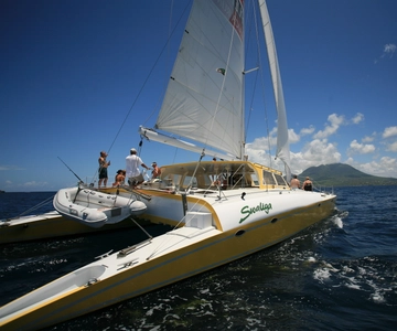 St. Kitts 4-Hour Sail & Snorkel with Open Bar & Lunch