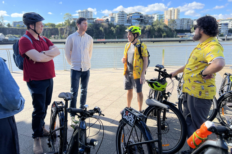 Brisbane: Guided E-Bike Tour with Bluetooth Audio