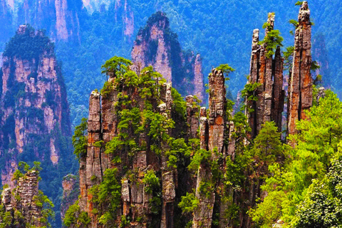 Zhangjiajie National park Hallelujah Mountain day tour Zhangjiajie National park day tour start from Zhangjajie