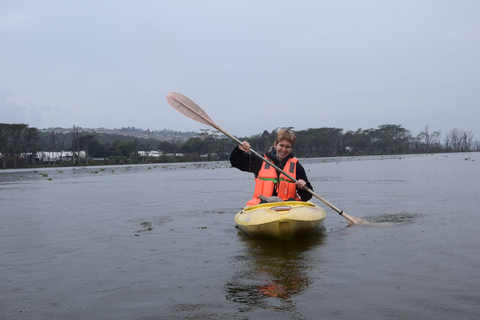 Lake Naivasha Tour: Kayak, Bike & Hike Through Hell's Gate! Lake Naivasha and Hell's Gate (from Naivasha)