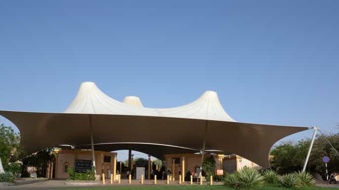 dubai al ain garden city with conservation zoo
