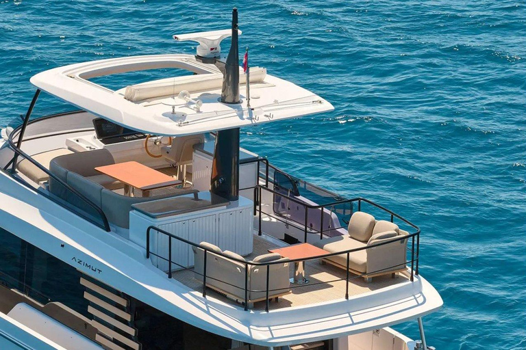 Baku: Shared Yacht Tour with Swimming Stop