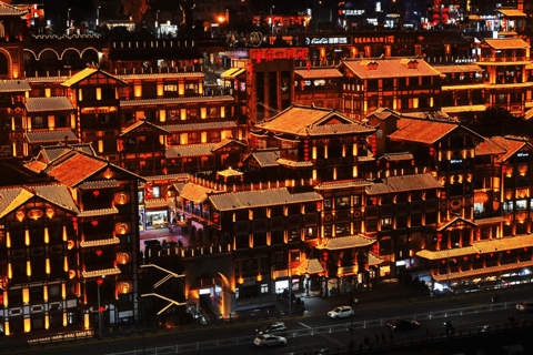 Chongqing: Two Rivers Night Cruise- Yangtze & Jialing Rivers