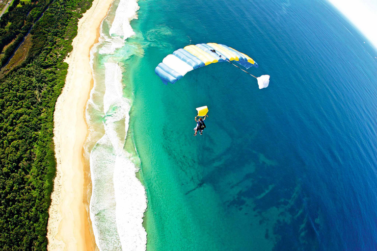 Sydney, Wollongong: salto en paracaídas tándem desde una playa de 15.000 piesFin de semana Wollongong Paracaidismo Tándem en la Playa de 15.000 pies