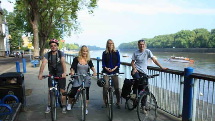 london thames river ale tasting bike tour